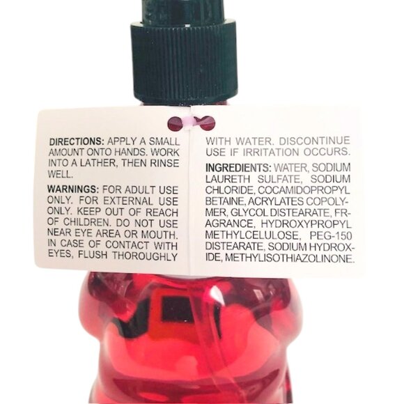 Santa Claus Hand Soap Plastic Refillable Dispenser - Picture 4 of 5